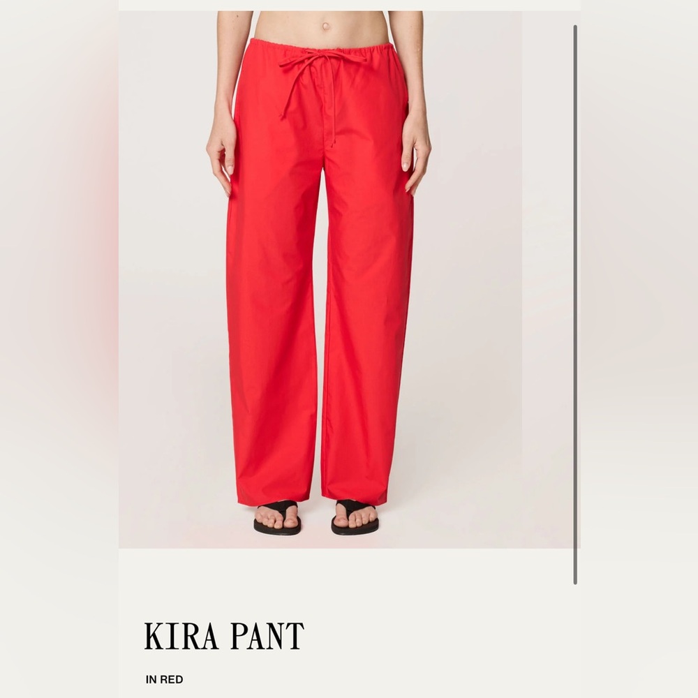 Clyque the label- Kira pants in red